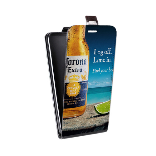 Дизайнерский вертикальный чехол-книжка для LG K10 Corona