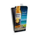Дизайнерский вертикальный чехол-книжка для Alcatel Shine Lite Corona