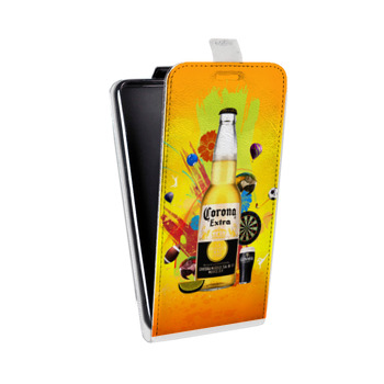 Дизайнерский вертикальный чехол-книжка для Huawei Honor 6C Pro Corona (на заказ)