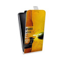 Дизайнерский вертикальный чехол-книжка для LG G7 Fit Corona