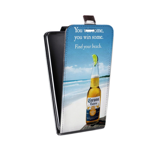 Дизайнерский вертикальный чехол-книжка для Alcatel Pop 4 Plus Corona