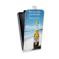 Дизайнерский вертикальный чехол-книжка для Alcatel 3 Corona
