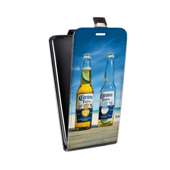 Дизайнерский вертикальный чехол-книжка для Iphone 7 Corona (на заказ)