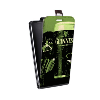 Дизайнерский вертикальный чехол-книжка для Alcatel One Touch Pop D5 Guinness (на заказ)