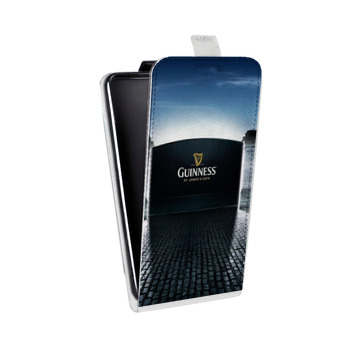 Дизайнерский вертикальный чехол-книжка для Alcatel One Touch Pop D5 Guinness (на заказ)