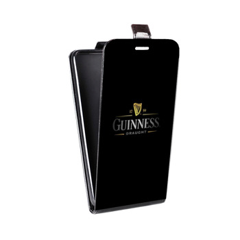 Дизайнерский вертикальный чехол-книжка для Iphone 7 Guinness (на заказ)