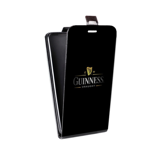 Дизайнерский вертикальный чехол-книжка для Iphone 5c Guinness