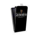 Дизайнерский вертикальный чехол-книжка для Alcatel Pop 4 Guinness