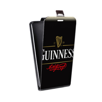 Дизайнерский вертикальный чехол-книжка для Sony Xperia E4g Guinness (на заказ)