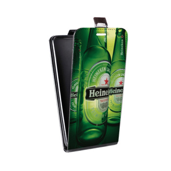Дизайнерский вертикальный чехол-книжка для OnePlus 5 Heineken (на заказ)