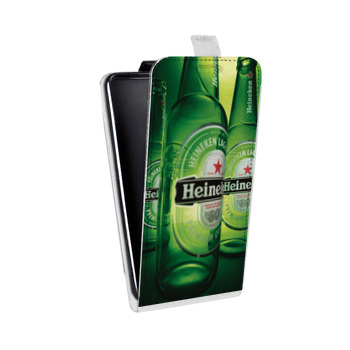 Дизайнерский вертикальный чехол-книжка для HTC Desire 626 Heineken (на заказ)