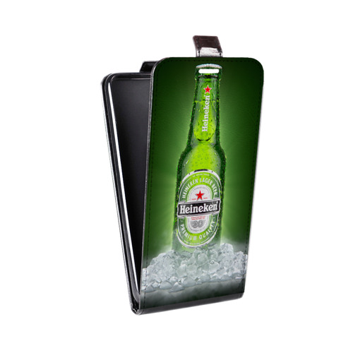 Дизайнерский вертикальный чехол-книжка для Realme X2 Pro Heineken