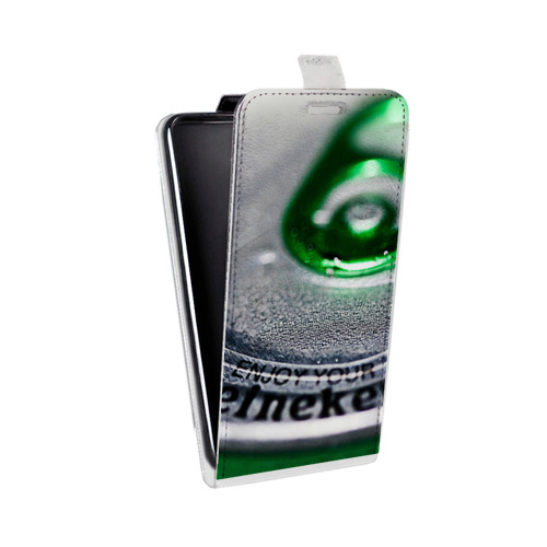 Дизайнерский вертикальный чехол-книжка для Iphone 11 Pro Heineken