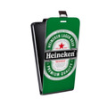Дизайнерский вертикальный чехол-книжка для Huawei Y3 (2017) Heineken
