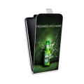 Дизайнерский вертикальный чехол-книжка для Xiaomi Mi8 SE Heineken