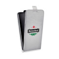 Дизайнерский вертикальный чехол-книжка для HTC Desire 400 Heineken