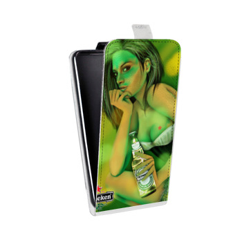 Дизайнерский вертикальный чехол-книжка для Google Pixel 3 Heineken (на заказ)