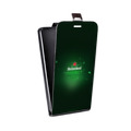 Дизайнерский вертикальный чехол-книжка для Huawei Y6II Heineken