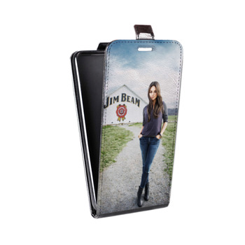 Дизайнерский вертикальный чехол-книжка для OnePlus 5 Jim Beam (на заказ)