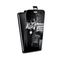 Дизайнерский вертикальный чехол-книжка для HTC Desire 728 Jack Daniels