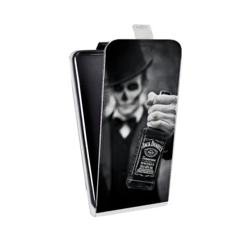 Дизайнерский вертикальный чехол-книжка для Huawei Ascend Mate 7 Jack Daniels (на заказ)