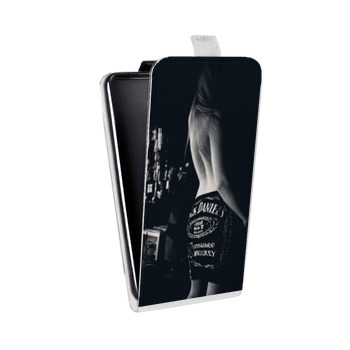 Дизайнерский вертикальный чехол-книжка для Xiaomi Mi5X Jack Daniels (на заказ)
