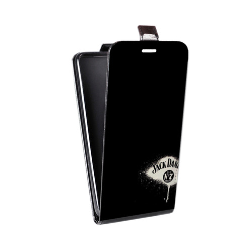 Дизайнерский вертикальный чехол-книжка для HTC Desire 516 Jack Daniels