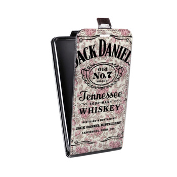 Дизайнерский вертикальный чехол-книжка для BlackBerry Motion Jack Daniels (на заказ)