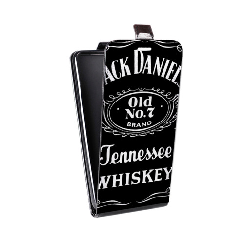 Дизайнерский вертикальный чехол-книжка для Sony Xperia X Compact Jack Daniels