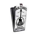 Дизайнерский вертикальный чехол-книжка для LG X Style Jack Daniels