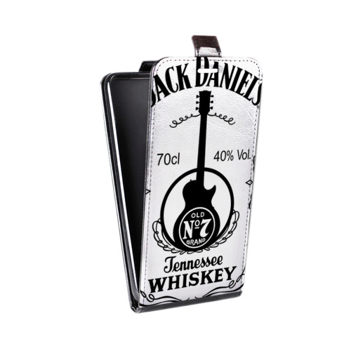 Дизайнерский вертикальный чехол-книжка для ASUS ZenFone 4 Selfie Jack Daniels