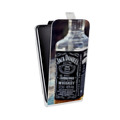 Дизайнерский вертикальный чехол-книжка для Alcatel Shine Lite Jack Daniels