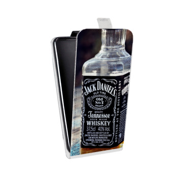 Дизайнерский вертикальный чехол-книжка для Huawei Honor 30i Jack Daniels (на заказ)