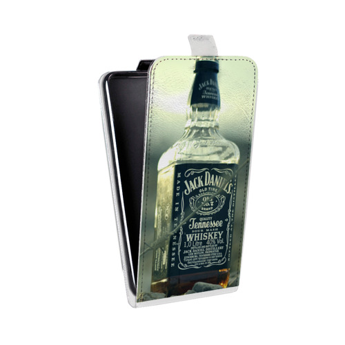 Дизайнерский вертикальный чехол-книжка для Huawei P10 Plus Jack Daniels