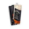 Дизайнерский вертикальный чехол-книжка для Lenovo Vibe C Jack Daniels