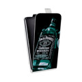 Дизайнерский вертикальный чехол-книжка для Samsung Galaxy Core Prime Jack Daniels