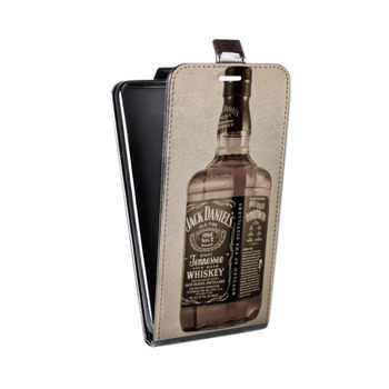 Дизайнерский вертикальный чехол-книжка для Huawei Honor 10X Lite Jack Daniels (на заказ)