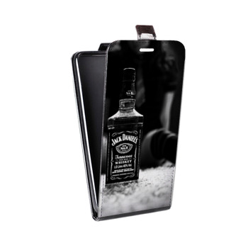 Дизайнерский вертикальный чехол-книжка для Samsung Galaxy S6 Jack Daniels (на заказ)