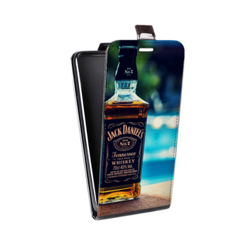 Дизайнерский вертикальный чехол-книжка для ASUS Zenfone 4 Jack Daniels (на заказ)