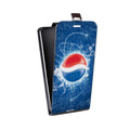 Дизайнерский вертикальный чехол-книжка для LG Optimus G2 mini Pepsi