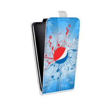 Дизайнерский вертикальный чехол-книжка для Nokia Lumia 630/635 Pepsi (на заказ)