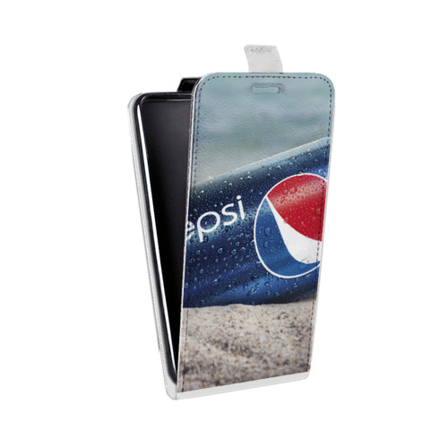 Дизайнерский вертикальный чехол-книжка для Huawei P Smart Z Pepsi