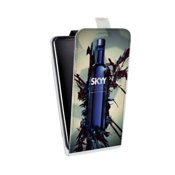 Дизайнерский вертикальный чехол-книжка для ASUS ZenFone 5 ZE620KL Skyy Vodka (на заказ)