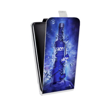 Дизайнерский вертикальный чехол-книжка для Sony Xperia Z3 Skyy Vodka (на заказ)