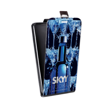 Дизайнерский вертикальный чехол-книжка для Samsung Galaxy A5 Skyy Vodka (на заказ)
