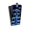 Дизайнерский вертикальный чехол-книжка для HTC One M9+ Skyy Vodka