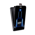 Дизайнерский вертикальный чехол-книжка для LG K10 Skyy Vodka
