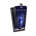 Дизайнерский вертикальный чехол-книжка для HTC One X10 Skyy Vodka