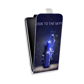 Дизайнерский вертикальный чехол-книжка для Samsung Galaxy S9 Plus Skyy Vodka (на заказ)