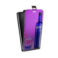Дизайнерский вертикальный чехол-книжка для Huawei P10 Plus Skyy Vodka